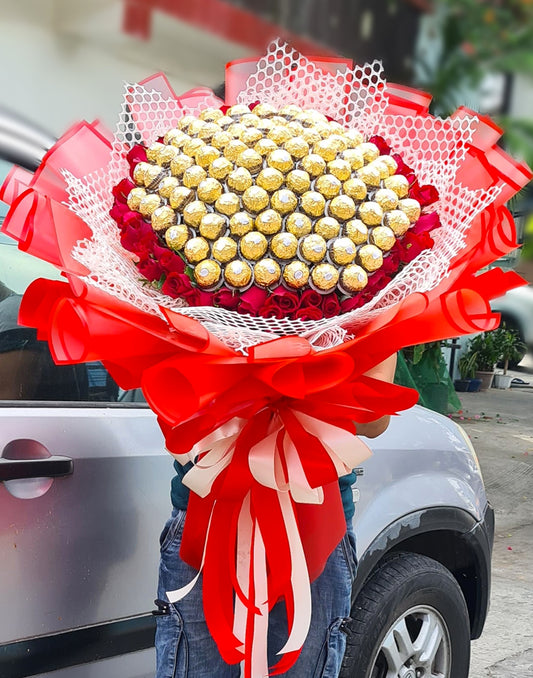 Sweet Serendipity Ferrero Chocolate Bouquet