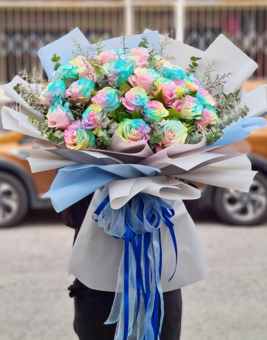 Scented Rainbow Love Ecuadorian Bouquet
