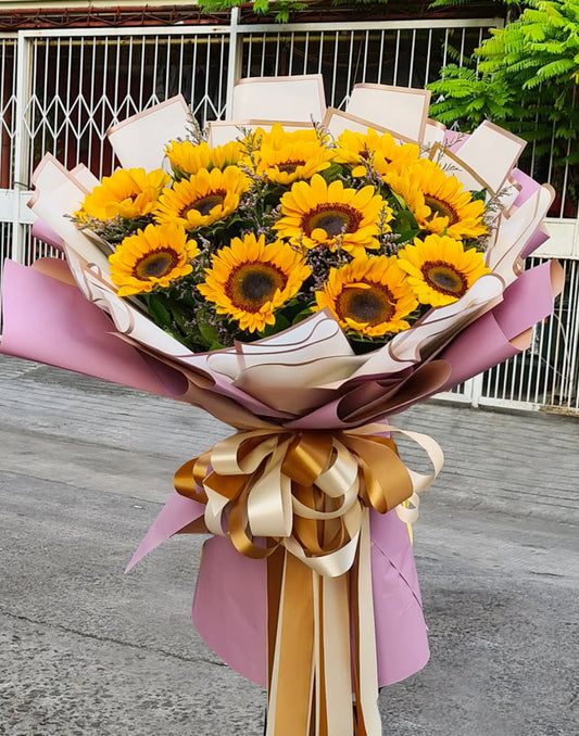 Spring Surprise Sunflower Bouquet