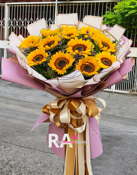 Spring Surprise Sunflower Bouquet